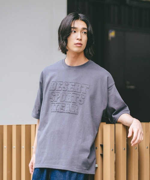 UNIIT(ユニット)の「【DESERT SPORTSWEAR:デザートスポーツウェア】ブランドロゴ Tシャツ(Tシャツ/カットソー・メンズ・ブラウン/スミクロ/アイボリー・MEDIUM/LARGE/X-LARGE)」の16枚目の写真