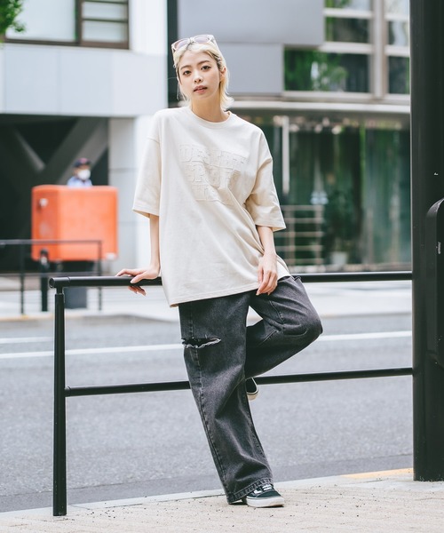 UNIIT(ユニット)の「【DESERT SPORTSWEAR:デザートスポーツウェア】ブランドロゴ Tシャツ(Tシャツ/カットソー・メンズ・ブラウン/スミクロ/アイボリー・MEDIUM/LARGE/X-LARGE)」の6枚目の写真