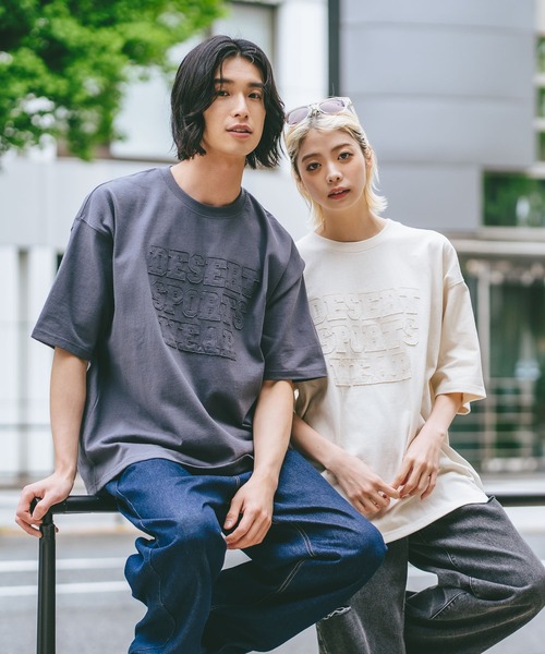 UNIIT(ユニット)の「【DESERT SPORTSWEAR:デザートスポーツウェア】ブランドロゴ Tシャツ(Tシャツ/カットソー・メンズ・ブラウン/スミクロ/アイボリー・MEDIUM/LARGE/X-LARGE)」の20枚目の写真