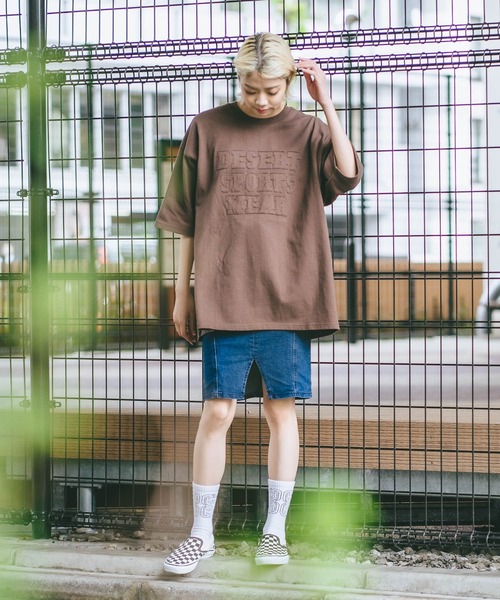 UNIIT(ユニット)の「【DESERT SPORTSWEAR:デザートスポーツウェア】ブランドロゴ Tシャツ(Tシャツ/カットソー・メンズ・ブラウン/スミクロ/アイボリー・MEDIUM/LARGE/X-LARGE)」の22枚目の写真