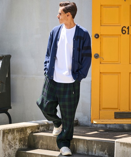 THEOREM（セオレム）の「mp13720- Routine Plaid Pattern Pants チェック柄パンツ（その他パンツ・メンズ・グレー系その他/チェック・L/XL/S/M）」の22枚目の写真