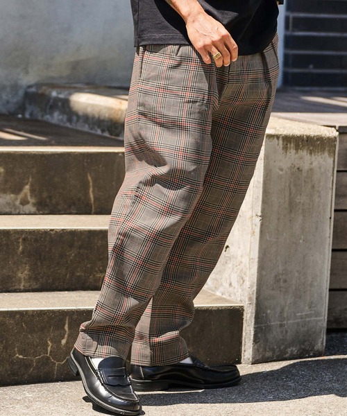 THEOREM（セオレム）の「mp13720- Routine Plaid Pattern Pants チェック柄パンツ（その他パンツ・メンズ・グレー系その他/チェック・L/XL/S/M）」の18枚目の写真