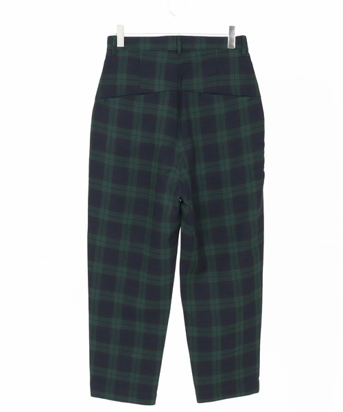 mp13720- Routine Plaid Pattern Pants チェック柄パンツ