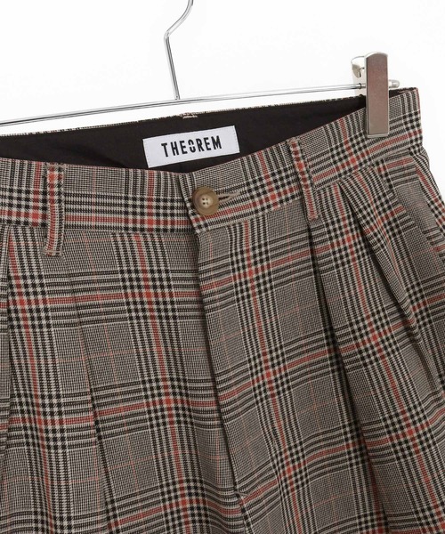 THEOREM（セオレム）の「mp13720- Routine Plaid Pattern Pants チェック柄パンツ（その他パンツ・メンズ・グレー系その他/チェック・L/XL/S/M）」の8枚目の写真