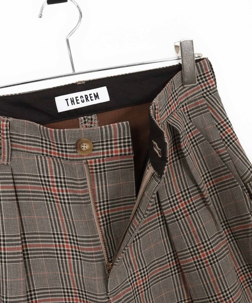THEOREM（セオレム）の「mp13720- Routine Plaid Pattern Pants チェック柄パンツ（その他パンツ・メンズ・グレー系その他/チェック・L/XL/S/M）」の7枚目の写真