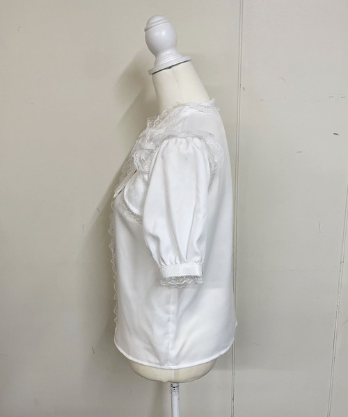 MA*RS（アメーバーマーズ）の「リボンレースボレロブラウス（シャツ/ブラウス・レディース・ブラック/ホワイト・FREE）」の16枚目の写真