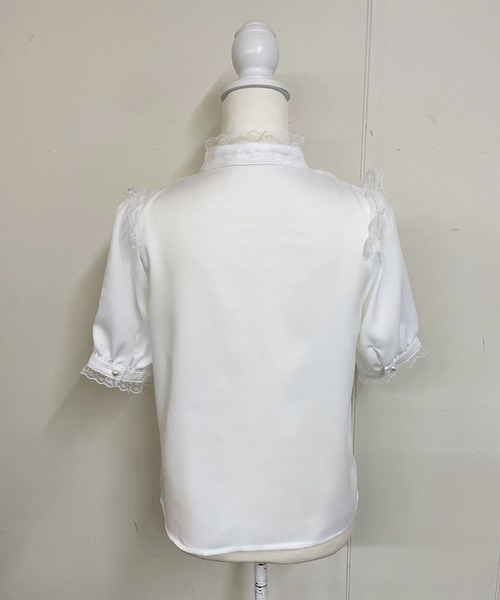 MA*RS（アメーバーマーズ）の「リボンレースボレロブラウス（シャツ/ブラウス・レディース・ブラック/ホワイト・FREE）」の15枚目の写真