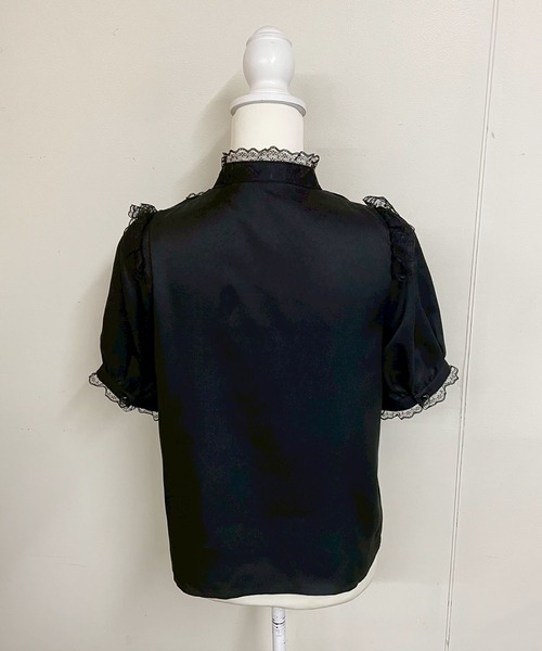 MA*RS（アメーバーマーズ）の「リボンレースボレロブラウス（シャツ/ブラウス・レディース・ブラック/ホワイト・FREE）」の10枚目の写真