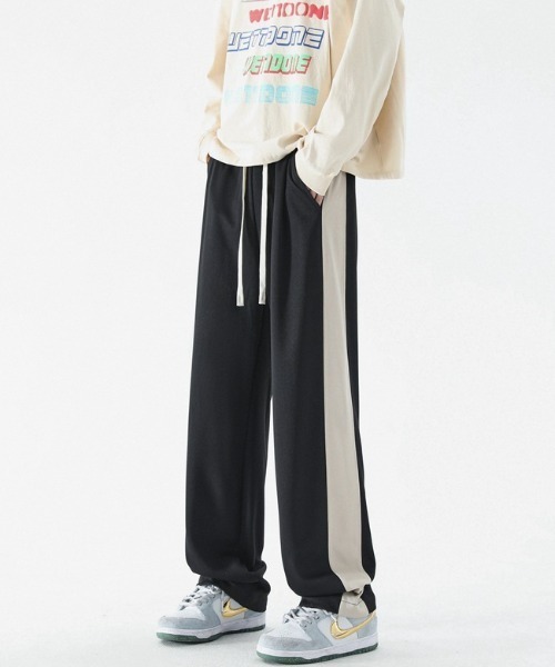 SHEPP(シープ)の「サイドライン スウェット イージーパンツ(スウェットパンツ・メンズ・アイボリー/ブラック/グレー・L/M)」の19枚目の写真