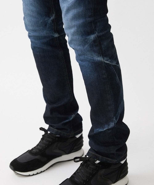MICHEL KLEIN HOMME   （ミッシェルクランオム）の「《日本製》ブルーオーシャンデニムパンツ（デニムパンツ・メンズ・ネイビー・MEDIUM/LARGE/X-LARGE）」の3枚目の写真