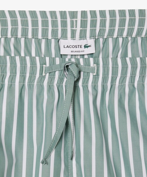 LACOSTE（ラコステ）の「リヨセルブレンドストライプショーツ（その他パンツ・メンズ・ライトブルー/グリーン・2/3/4/5）」の8枚目の写真