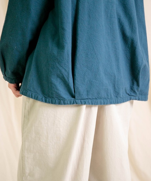 Brocante / ブロカント] 20sフランネル カルディガンシャツ | Domingo