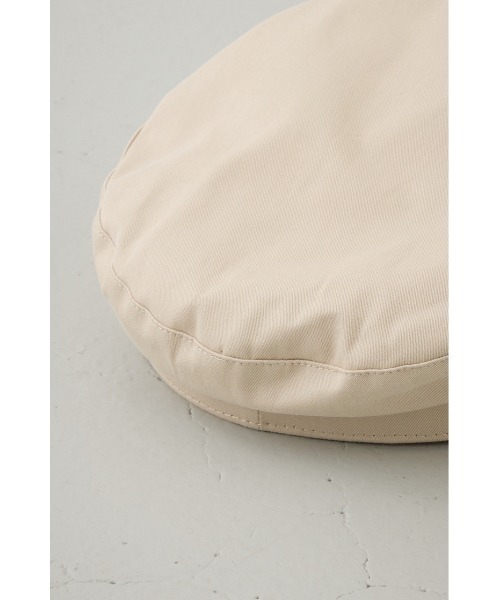 AZUL by moussy（アズールバイマウジー）の「フェイクレザーナローロープツイルキャスケット（キャスケット・レディース・ブラック/ベージュ・FREE）」の20枚目の写真