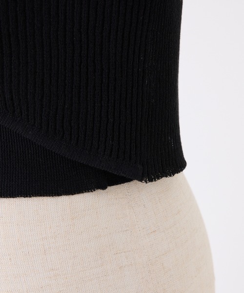 one after another NICE CLAUP（ワンアフターアナザーナイスクラップ）の「レースニットアンサンブル（アンサンブル・レディース・オフホワイト/ピンク/ブラック・FREE）」の14枚目の写真