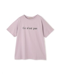 USAコットン接触冷感ロゴTシャツ