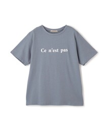 USAコットン接触冷感ロゴTシャツ
