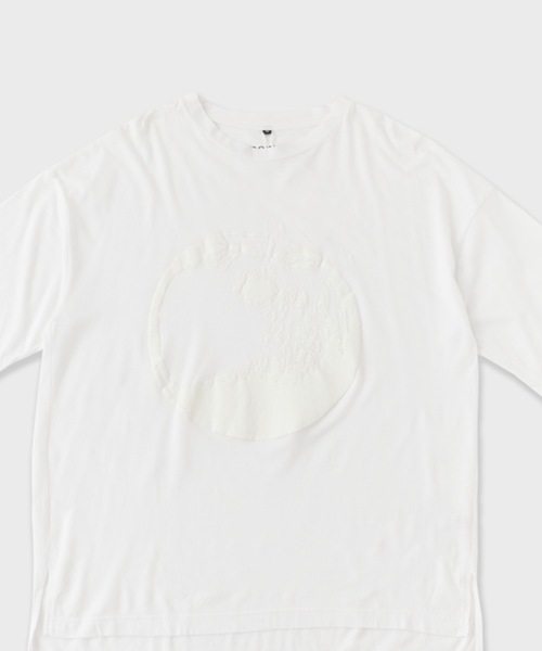 superNova.（スーパーノヴァ）の「superNova./スーパーノヴァ Printed Big Tee-Big Apple Tシャツ（Tシャツ/カットソー・メンズ・ホワイト・M）」の2枚目の写真