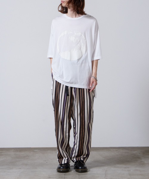 superNova.（スーパーノヴァ）の「superNova./スーパーノヴァ Printed Big Tee-Big Apple Tシャツ（Tシャツ/カットソー・メンズ・ホワイト・M）」の10枚目の写真