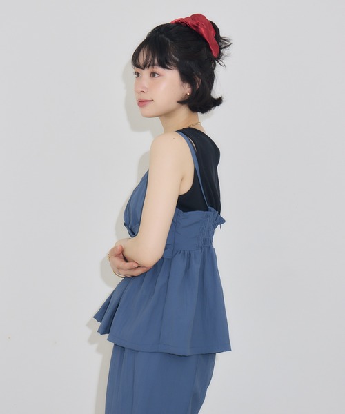 KATHARINE ROSS（キャサリンロス）の「【PILLINI/ピリーニ】アシンメトリーツイストビスチェ（ベスト・レディース・ブラック/ベージュ/ブルー・MEDIUM）」の14枚目の写真