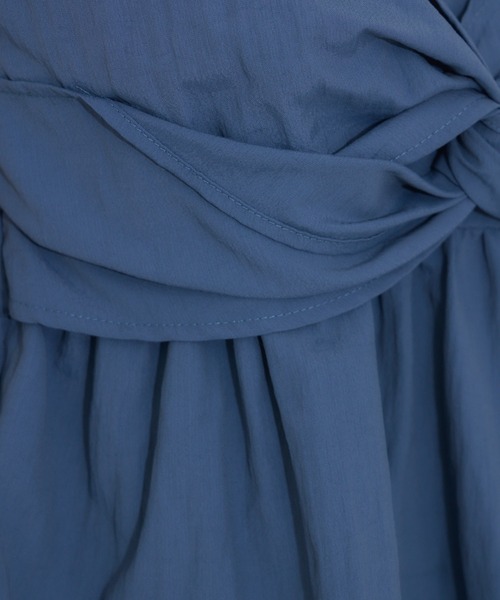 KATHARINE ROSS（キャサリンロス）の「【PILLINI/ピリーニ】アシンメトリーツイストビスチェ（ベスト・レディース・ブラック/ベージュ/ブルー・MEDIUM）」の5枚目の写真