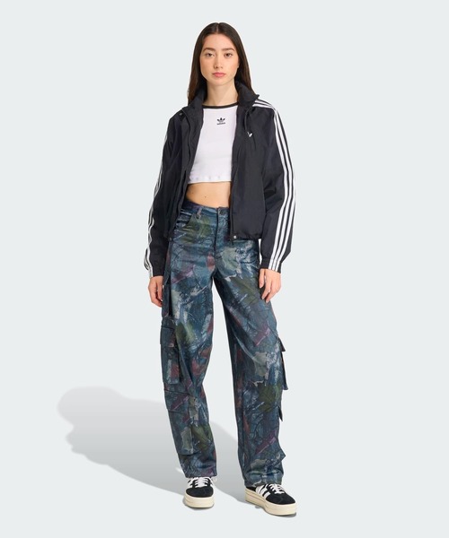 ADIDASアディダス　オリジナルス★DENIM CARGOデニム　カーゴパンツ 大人気 ☆adidas☆ DENIM CARGO ジーンズ ワイドパンツ 2色