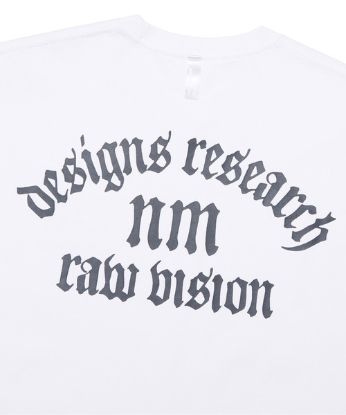 NOMANUAL（NOMANUAL）の「「NOMANUAL /ノーマニュアル」R.V ARCH LOGO T-SHIRT（Tシャツ/カットソー・メンズ・ブラック/ホワイト・X-LARGE/LARGE）」の10枚目の写真