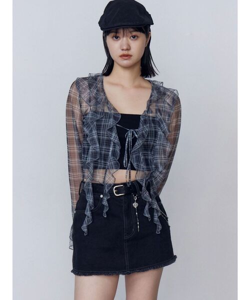 EMODA（エモダ）の「チャームチェーンベルト（ベルト・レディース・ブラック/ブラウン・FREE）」の8枚目の写真