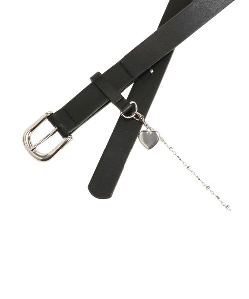 EMODA（エモダ）の「チャームチェーンベルト（ベルト・レディース・ブラック/ブラウン・FREE）」の15枚目の写真