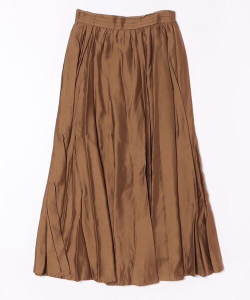 Jines(ジネス)の「シルキーローンフレアースカート【セットアップ可】(スカート・レディース・ブラック/ブラウン/パープル・38)」の14枚目の写真