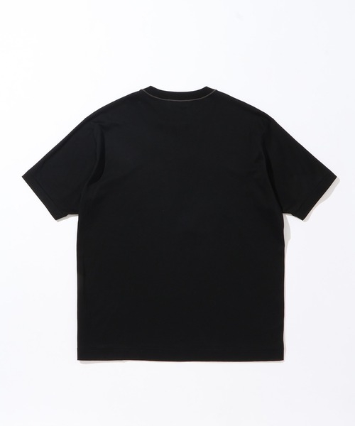 未使用タグ付　Adam et Rope'(アダムエロペ) ブラックTシャツ セール】ゼロシーム スムースTEE（Tシャツ/カットソー）｜ADAM