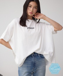C/T冷感ロゴシシュウTシャツ