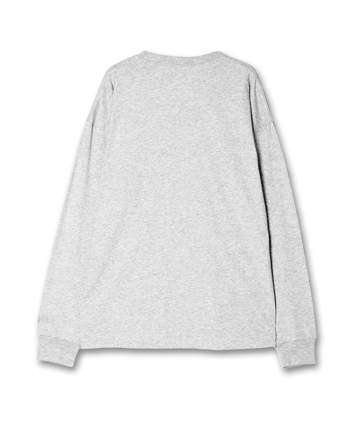 Common Noun(コモン ナウン)の「“CAT”&“DOG” Hirochika Machida 天竺ロンT(Tシャツ/カットソー・レディース・グレー/ホワイト・M/XL/L)」の4枚目の写真