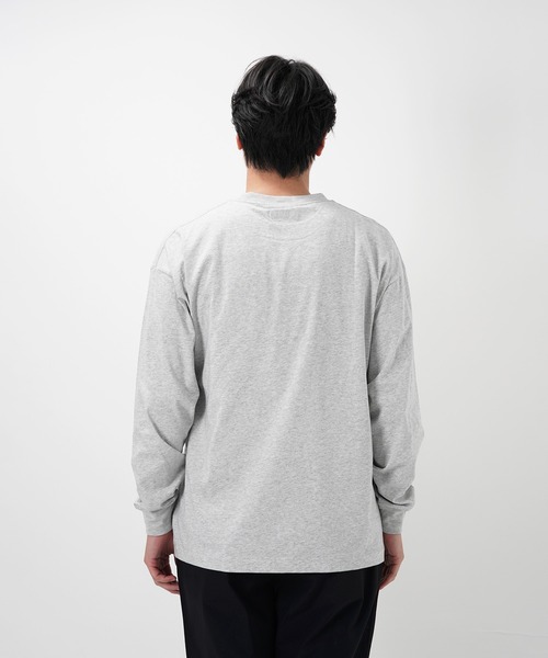 Common Noun(コモン ナウン)の「“CAT”&“DOG” Hirochika Machida 天竺ロンT(Tシャツ/カットソー・レディース・グレー/ホワイト・M/XL/L)」の13枚目の写真