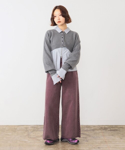 Ray BEAMS（レイビームス）の「【別注】Champion / スウェット パンツ（スウェットパンツ・レディース・ブルー/ワインレッド/ブラック・MEDIUM/SMALL）」の11枚目の写真