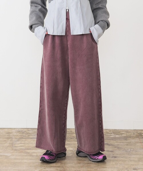 Ray BEAMS（レイビームス）の「【別注】Champion / スウェット パンツ（スウェットパンツ・レディース・ブルー/ワインレッド/ブラック・MEDIUM/SMALL）」の14枚目の写真