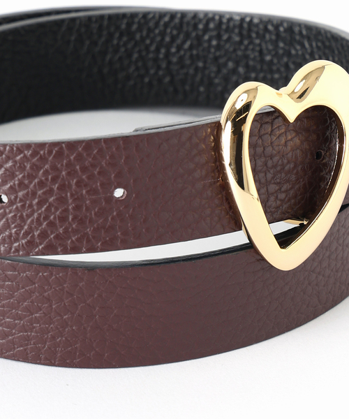 新品　別注　A VACATION ハート型バックル ブラウンベルト A VACATION ハートベルト