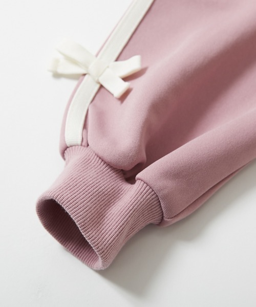 devirock(デビロック)の「リボン付き サイドライン おめかし ジップパーカー(その他アウター・キッズ・アイボリー/ブラック/グレー/ピンク系1・100cm/110cm/120cm/130cm/140cm/150cm/160cm)」の13枚目の写真