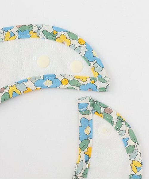 sense of wonder（センスオブワンダー）の「フラワースタイ（スタイ/よだれかけ・キッズ・ピンク/レモンイエロー・F）」の4枚目の写真