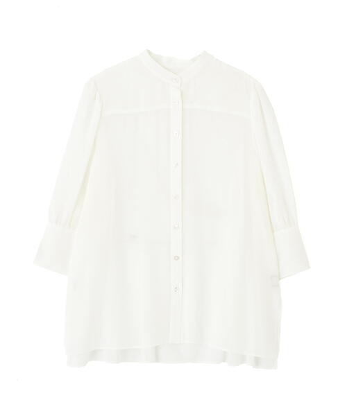 ADORE(アドーア)の「◆ソフトシフォンジョーゼット(シャツ/ブラウス・レディース・ネイビー/ホワイト/ブルー・38)」の16枚目の写真