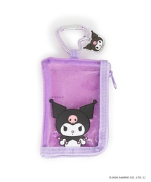 sanrio（サンリオ）の「Sanrio characters(サンリオキャラクターズ) ハート形カラビナ付きクリアパスコインケース チャーム付き SAN-0082 / ハローキティ・クロミ（コインケース）」