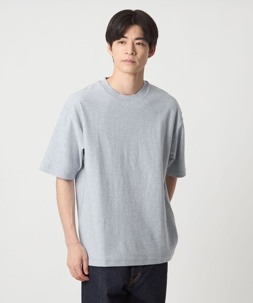 セール】ミックス メランジ クルーネック Tシャツ（Tシャツ/カットソー