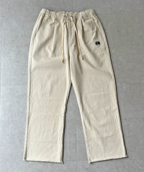CPCM(シーピーシーエム)の「【ANYMAL】1ポイント刺繍裾フリンジデニム(デニムパンツ・レディース・ホワイト/ネイビー・MEDIUM/LARGE)」の18枚目の写真