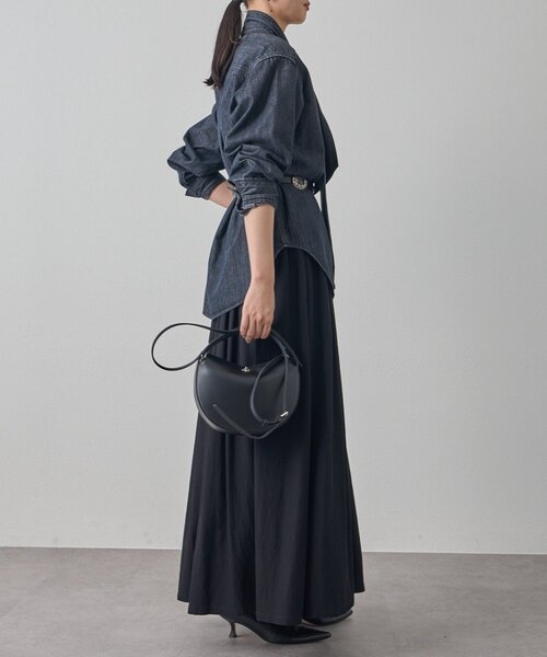 LOUNGEDRESS（ラウンジドレス）の「デニムボウタイブラウス（シャツ