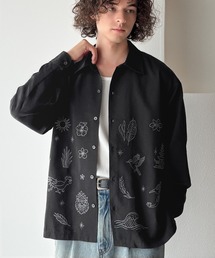 Classical Origin(�N���V�J���I���W��)�́u�����鑶�݊��B�v�I���W���h�J�L�����v�J���[�V���c�^Origin Embroidered Camp Collar Shirt(�V���c/�u���E�X)