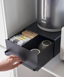 tower（タワー）の「【tower】 引出付きキッチン家電下ラック 省スペース 台所収納（キッチン収納）」