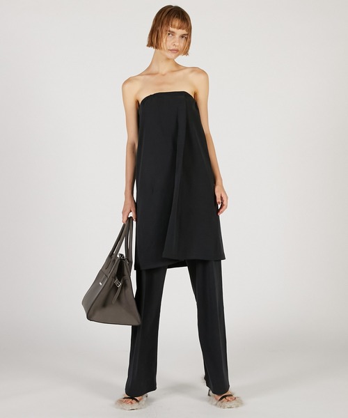 PRANK PROJECT（プランクプロジェクト）の「マルチウェイレイヤードパンツ / Multiway Layered Pants（その他パンツ・レディース・ブラック/アイボリー・38/36）」の10枚目の写真