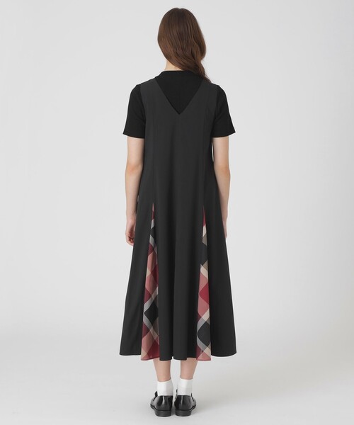 セール】シルキータフタドレス（ワンピース）｜BLUE LABEL CRESTBRIDGE