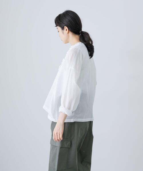 かぐれ（カグレ）の「ミニフリルカーディガン（シャツ/ブラウス）」 - WEAR