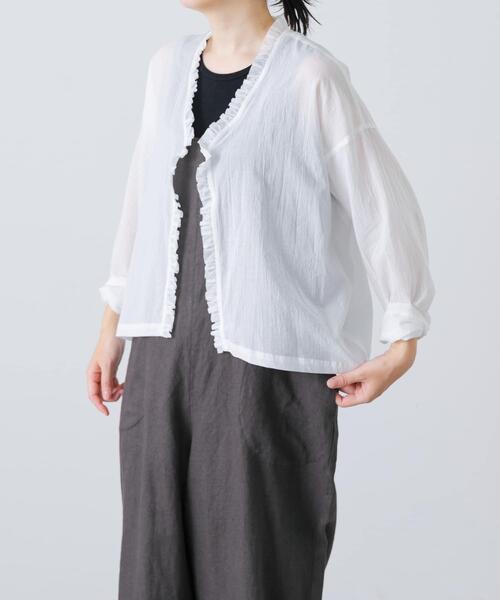 かぐれ　今期　新品未使用品　ミニフリルカーディガン ミニフリルカーディガン（シャツ/ブラウス）｜かぐれ（カグレ