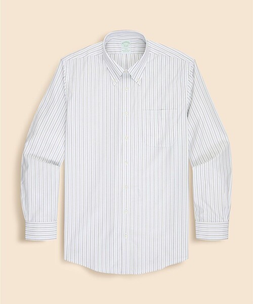 BROOKS BROTHERS(ブルックスブラザーズ)の「ストレッチコットン ロイヤルオックスフォード オルタネイトストライプ ドレスシャツ Slim Fit(ビジネスシャツ・メンズ・ブルー/ネイビー・14 1/2-31/15-31/15 1/2-31/15 1/2-32/15 1/2-33/16-32/16-33/17-32/17-33/15-32/16-31/16 1/2-32/16 1/2-33/14 1/2-32)」の5枚目の写真